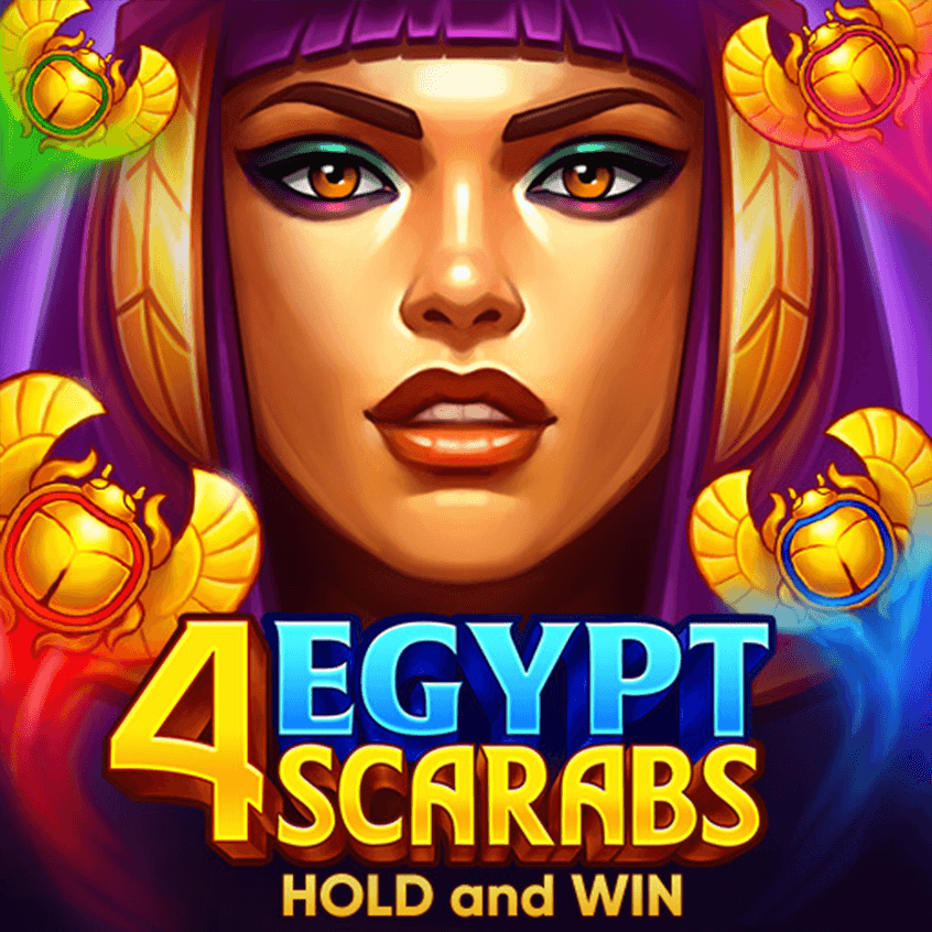 4 Egypt Scarabs